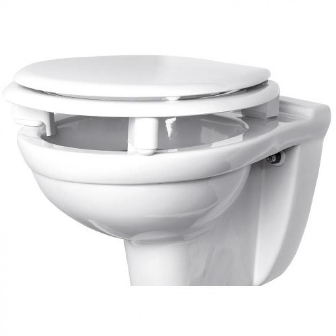 Olfa - Abattant double réhaussé 70mm - Abattant WC