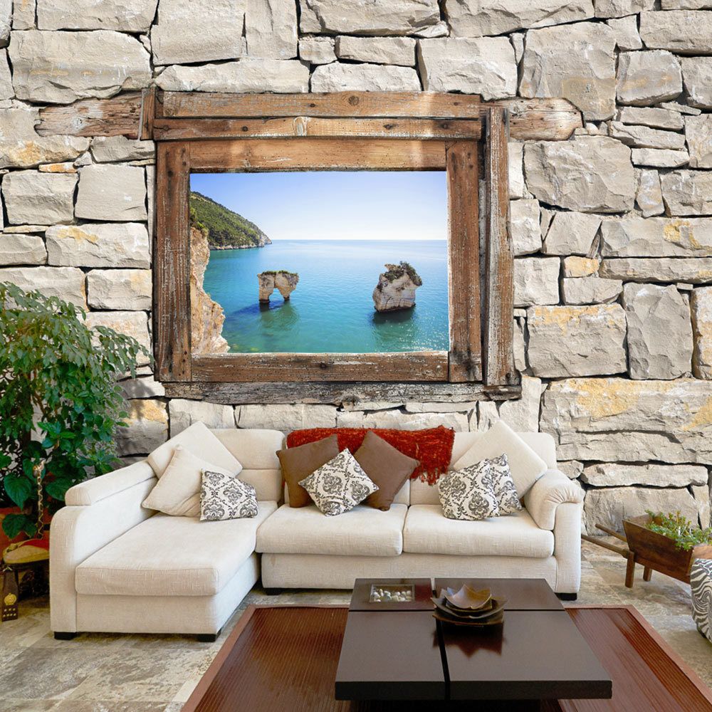 Bimago - Papier peint - Zagare Bay - Décoration, image, art | Paysages | Paysage méditerranéen | - Papier peint