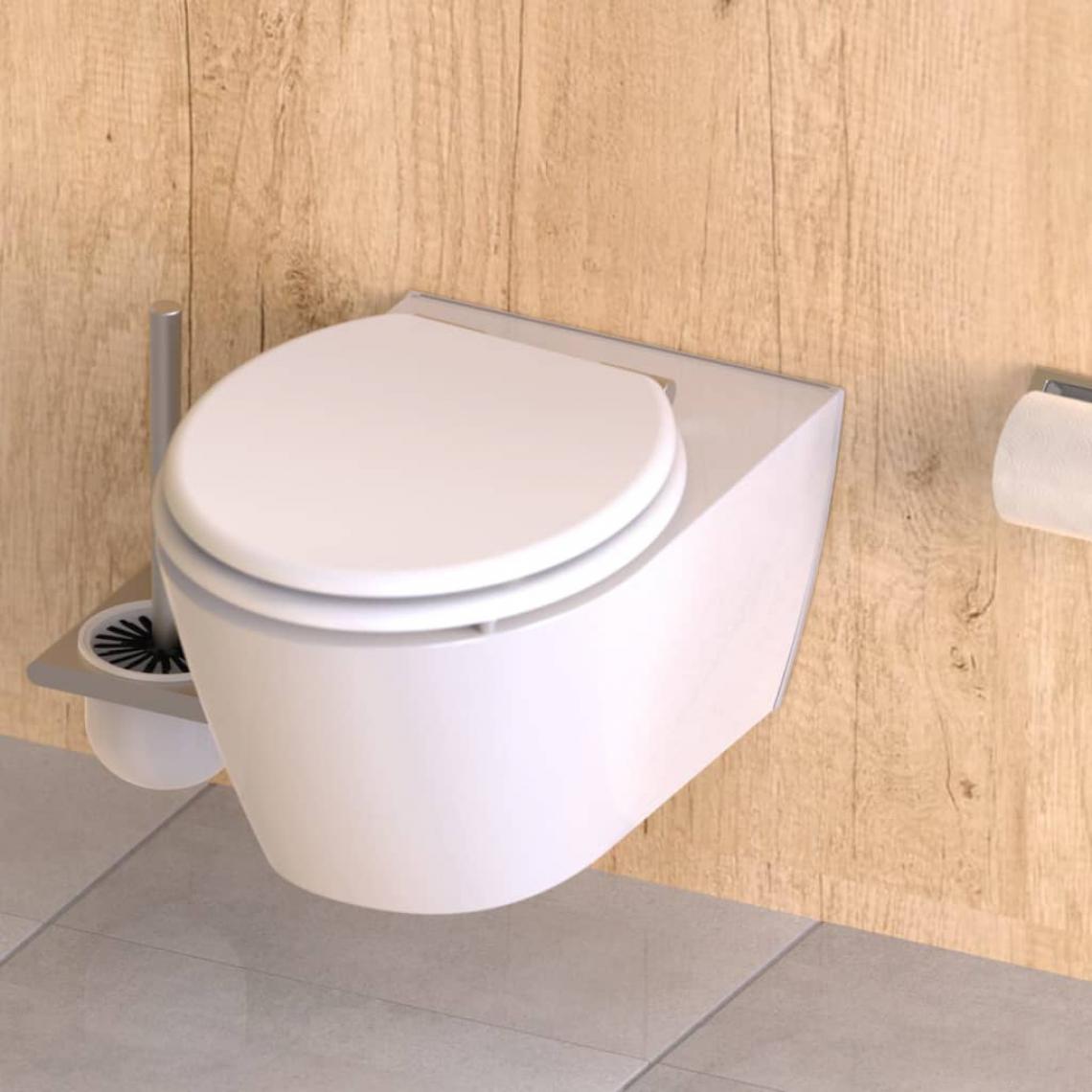 Schutte - SCHÜTTE Siège de toilette avec fermeture en douceur SPIRIT WHITE - Abattant WC