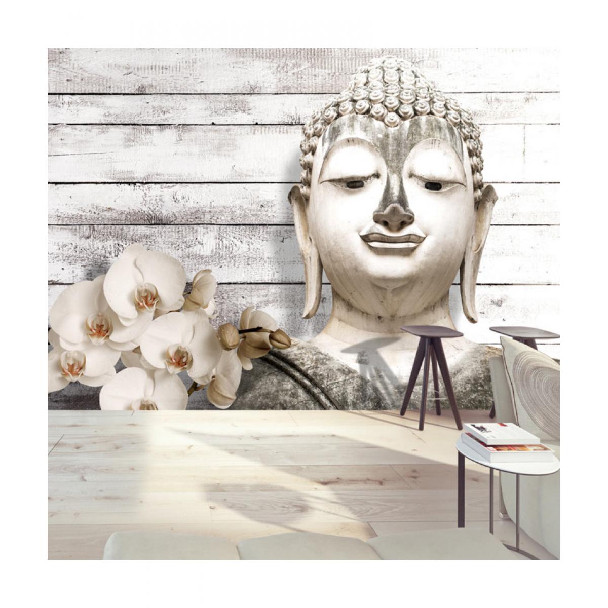 Artgeist - Papier peint - Smiling Buddha 150x105 - Papier peint