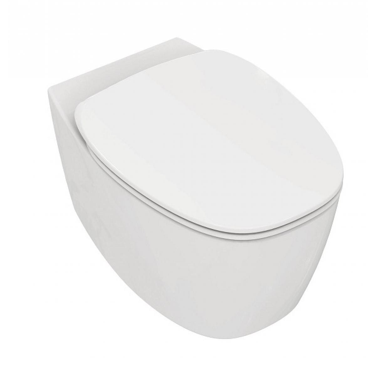 Ideal Standard - Ideal Standard - Abattant frein de chute ultra-fin Blanc Mat- DEA - Abattant WC