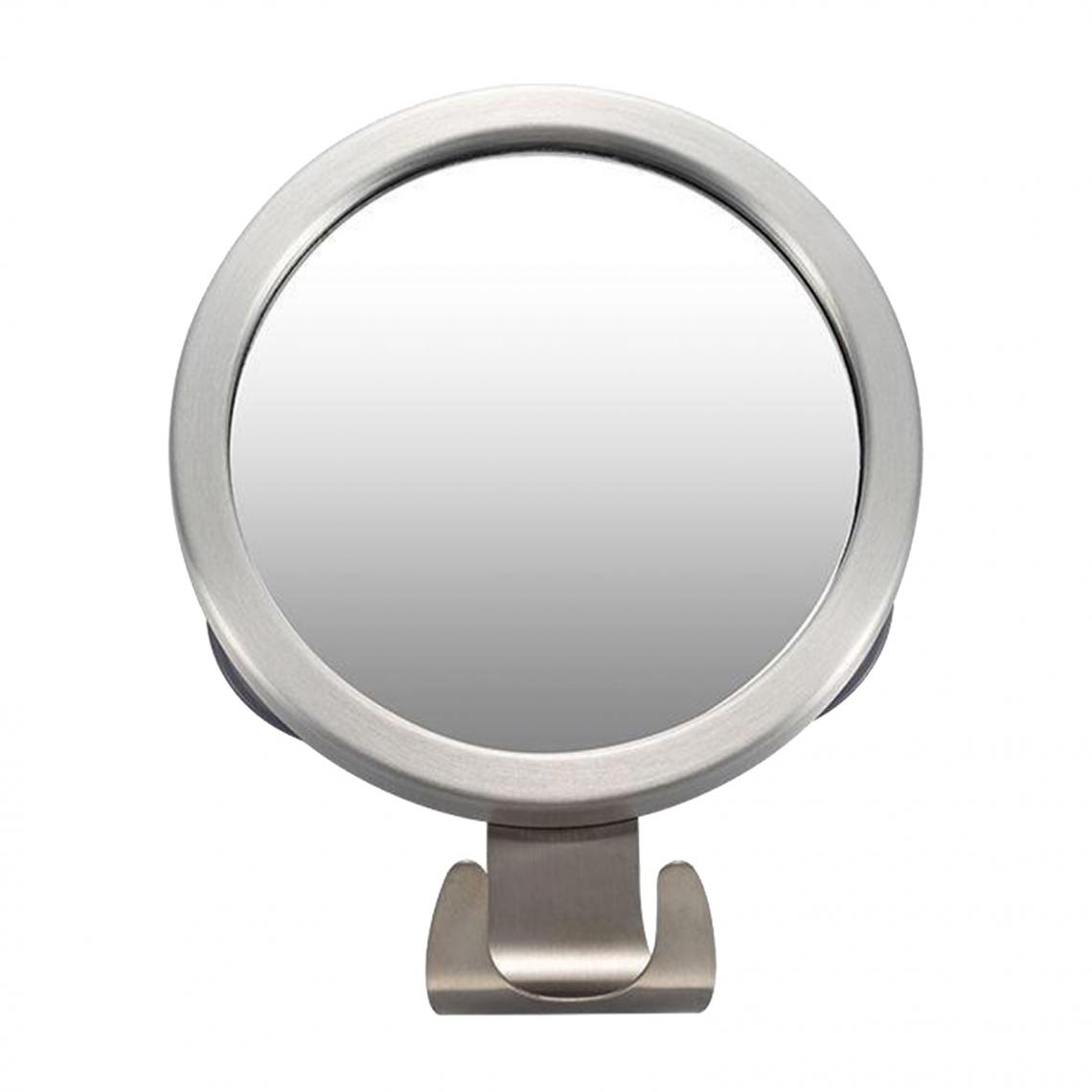 marque generique - Miroir Anti-bueé Adhésif Puissante Miroir de douche anti-buée Miroir à LED 15x2,5x19,5 cm avec Capteur de Contrôle Anti-buée - Miroir de salle de bain