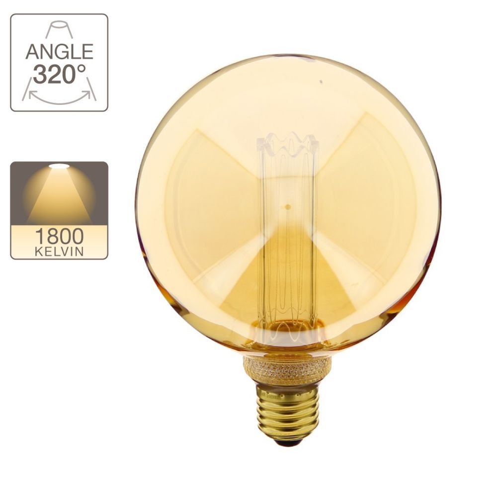 But - Ampoule déco Led hologramme Ambrée E27 - Ampoules LED