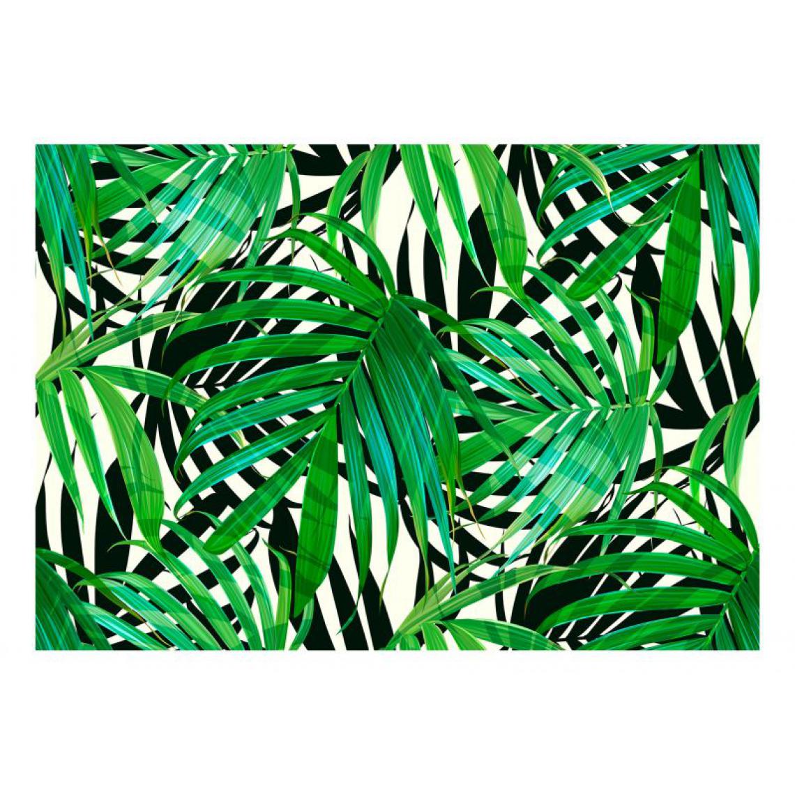 Artgeist - Papier peint - Tropical Leaves .Taille : 300x210 - Papier peint