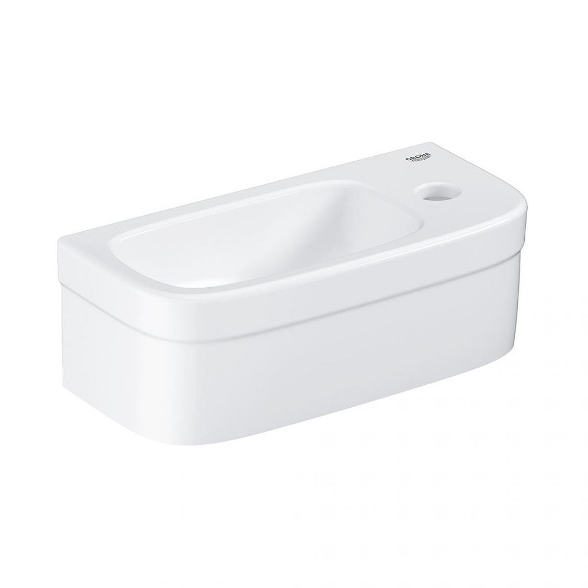 Grohe - Grohe - Lave-mains 37x18 cm Blanc alpin Euro Ceramic - 39327000 - Lave main pour toilettes