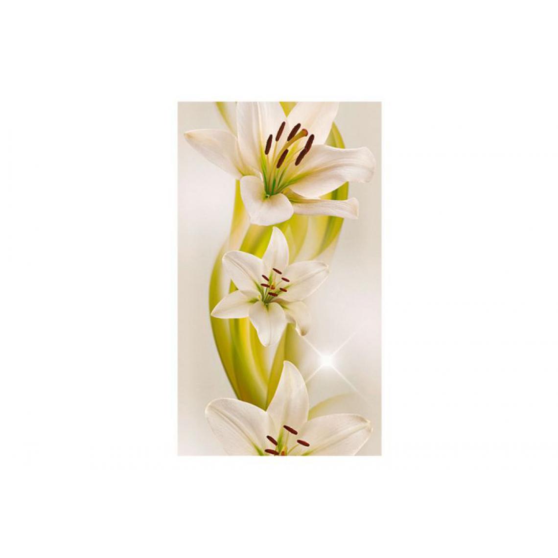 Artgeist - Papier peint - Lilies avant-garde .Taille : 50x1000 - Papier peint