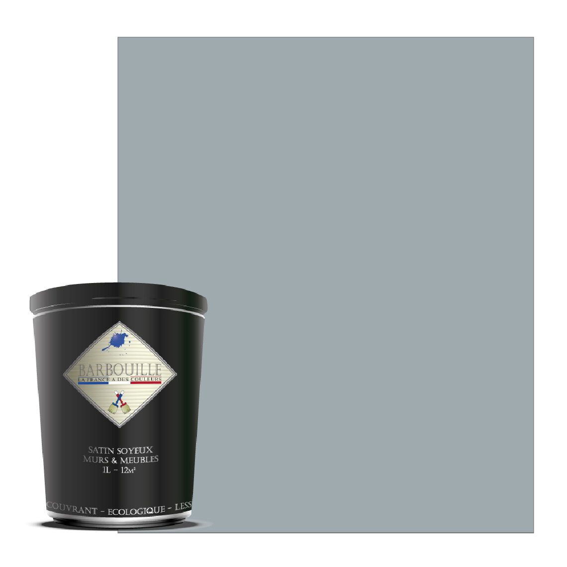 Barbouille - Laque acrylique satiné – murs et boiseries intérieurs / extérieurs - Peinture intérieure