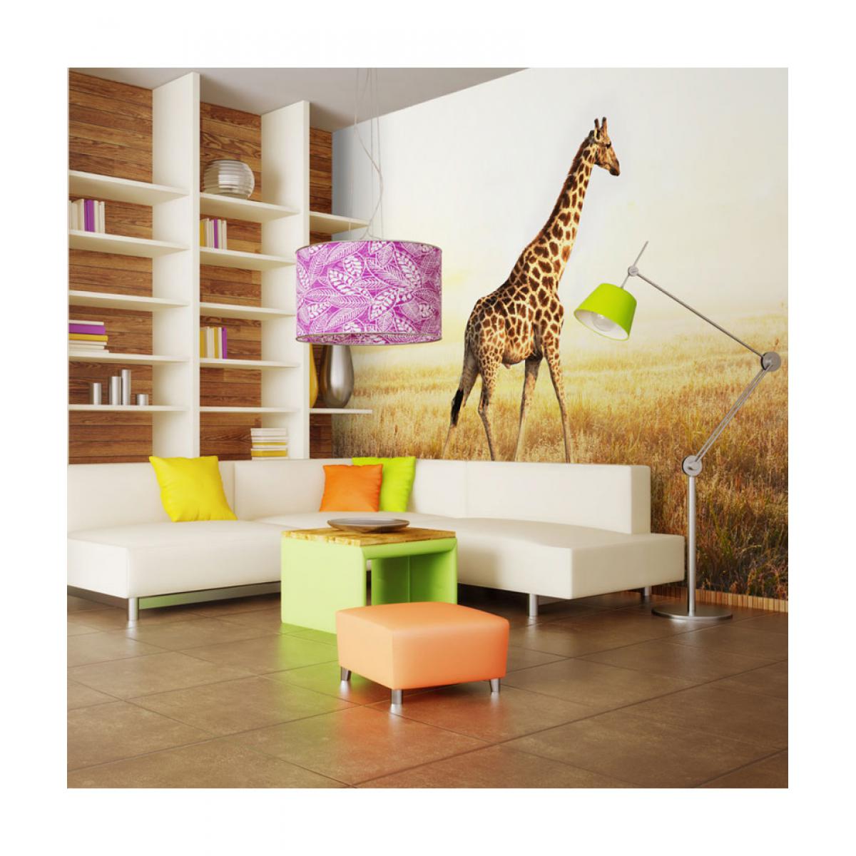 Artgeist - Papier peint - girafe - promenade 300x231 - Papier peint