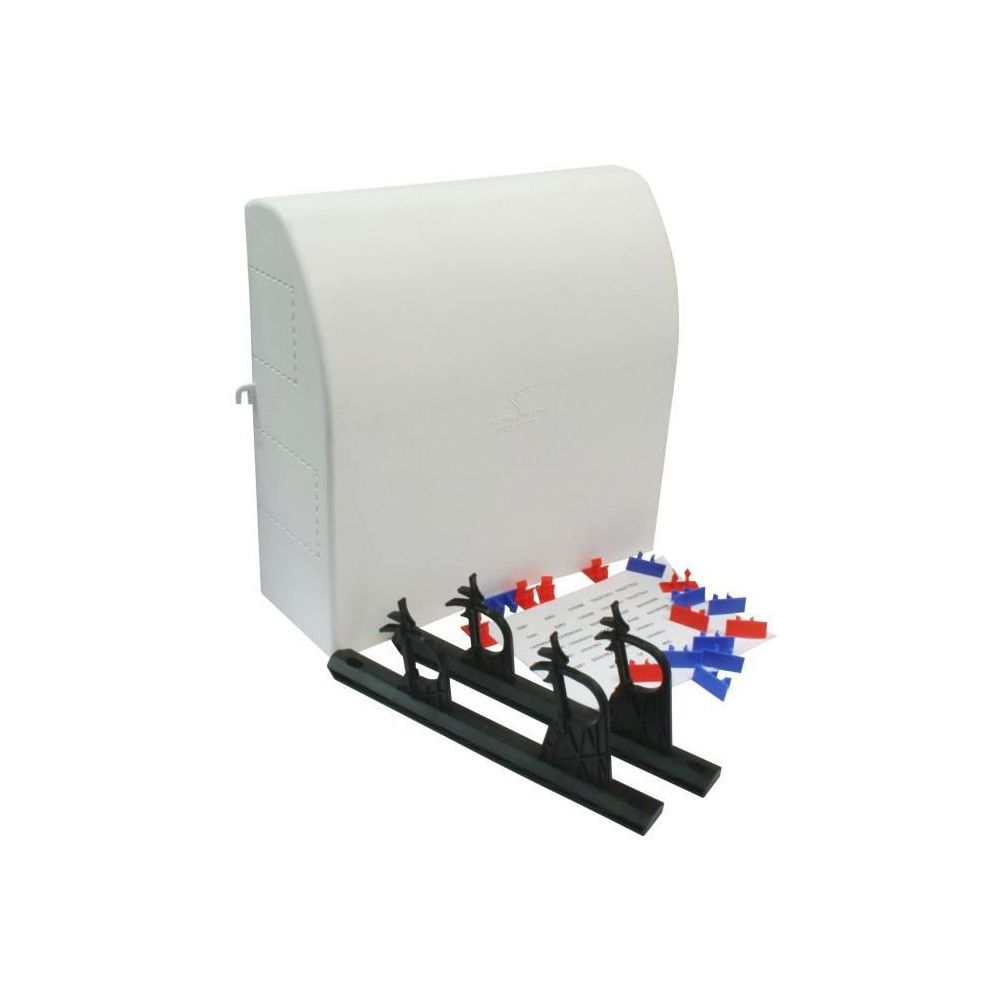 Somatherm - SOMATHERM Kit Collecteur Sanitaire Complet - 8 clips bleus et rouges - Planche auto-adhésive - 350x350x130 mm - Robinetterie de machine à laver