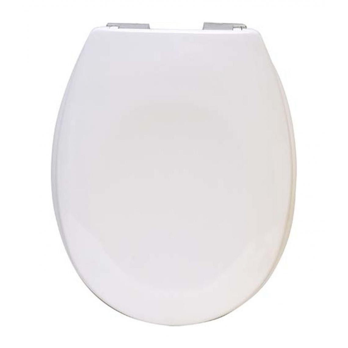 Tendance - TENDANCE - Abattant WC en Thermodur Blanc avec frein de chute - Abattant WC