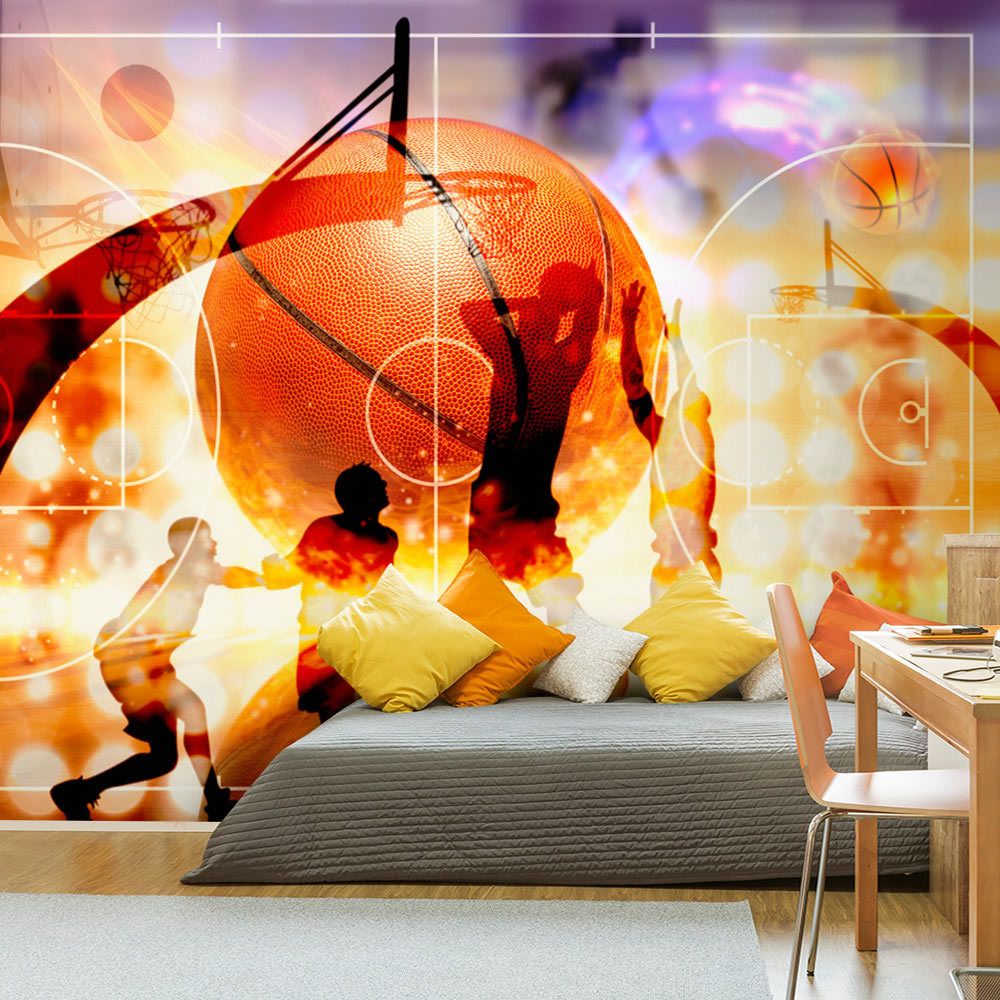 Bimago - Papier peint | Basketball | 250x175 | Hobby | Sport | - Papier peint