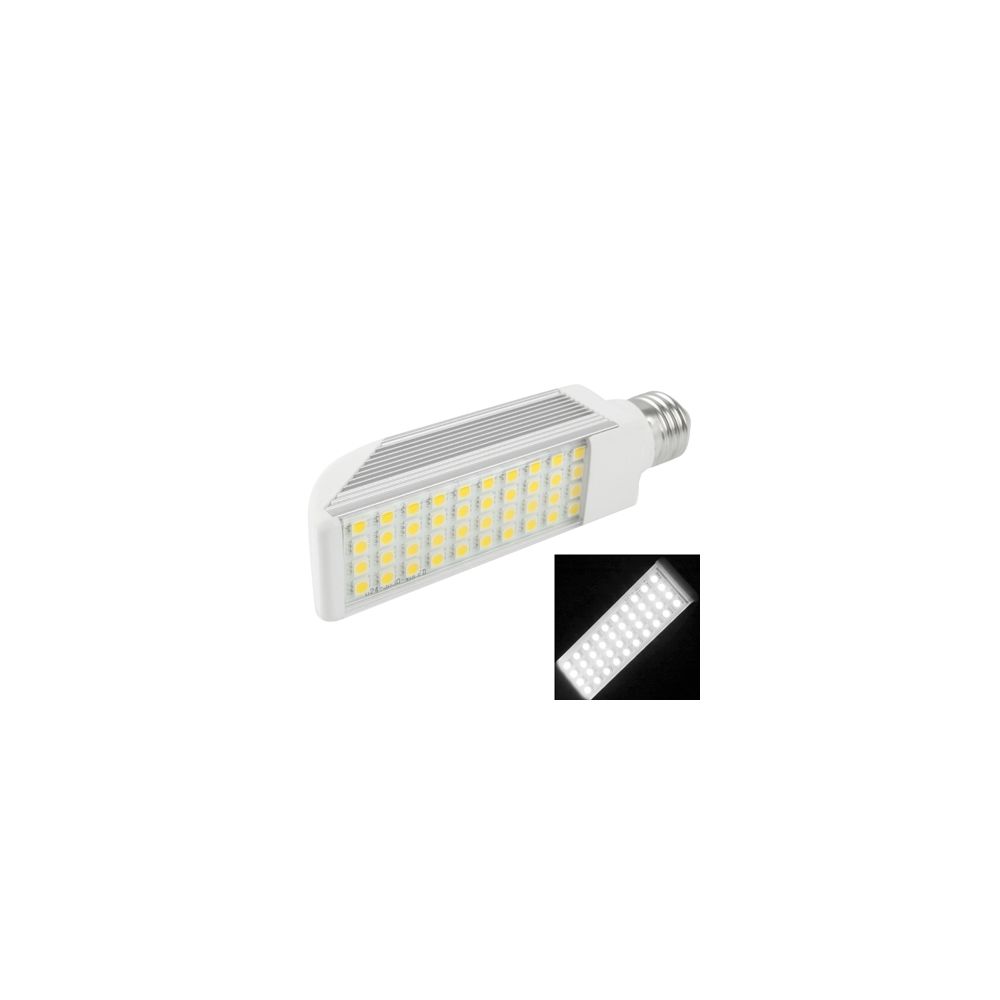 Wewoo - Ampoule LED Horizontale blanc E27 10W transversale de 40 5050 SMD LED, AC 85V-265V - Ampoules LED