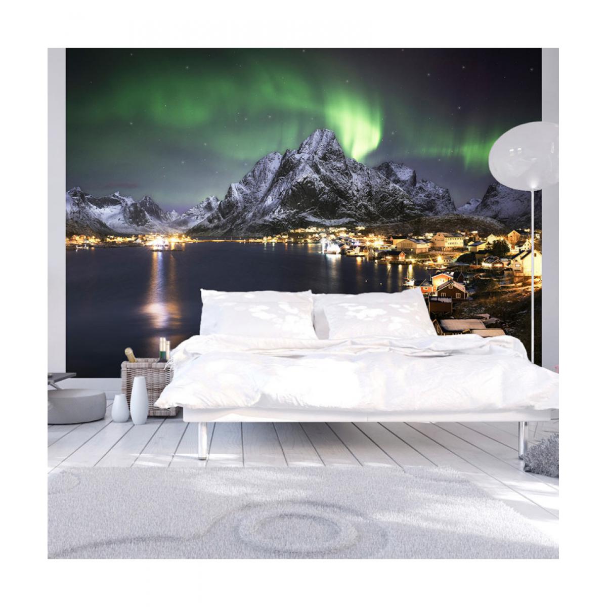 Artgeist - Papier peint - Aurora borealis 100x70 - Papier peint