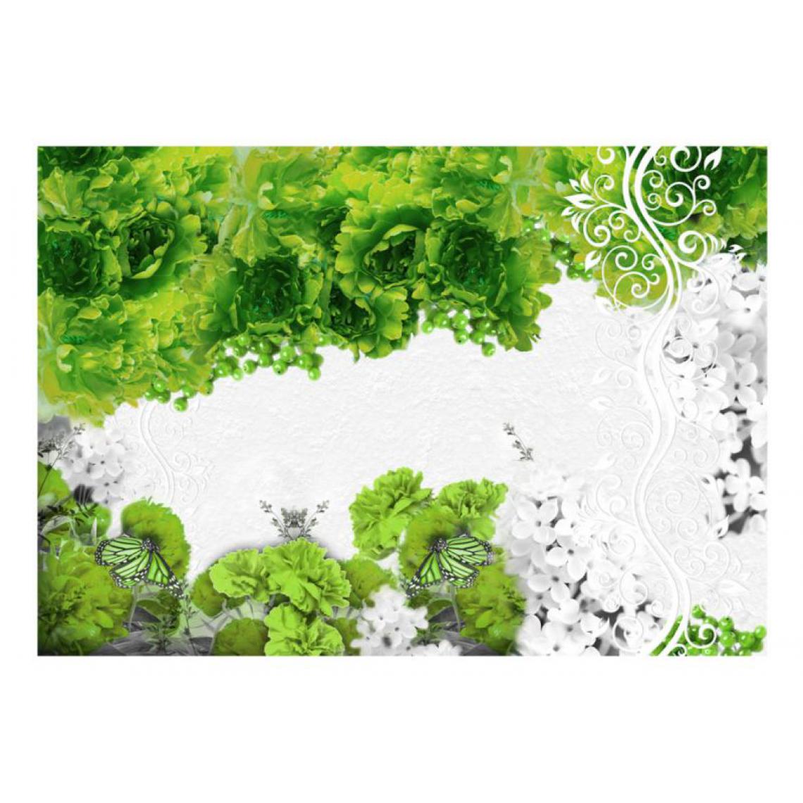 Artgeist - Papier peint - Colors of spring: green .Taille : 400x280 - Papier peint