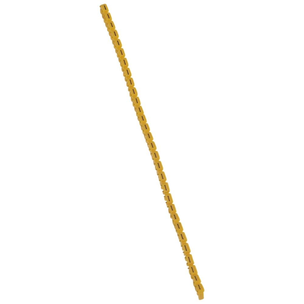 Legrand - repère pour fil de 1.5 à 2.5 mm2 - lettre i - couleur jaune - legrand cab 3 - Accessoires de câblage