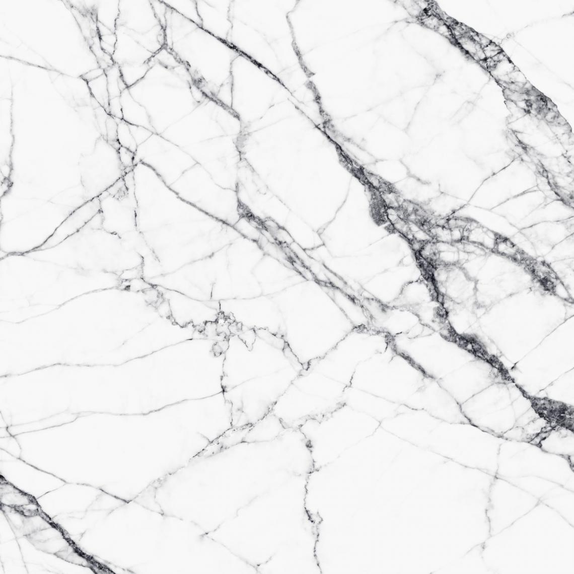 ESTAhome - ESTAhome papier peint panoramique marbre blanc et gris - 158942 - 3 x 3 m - Papier peint