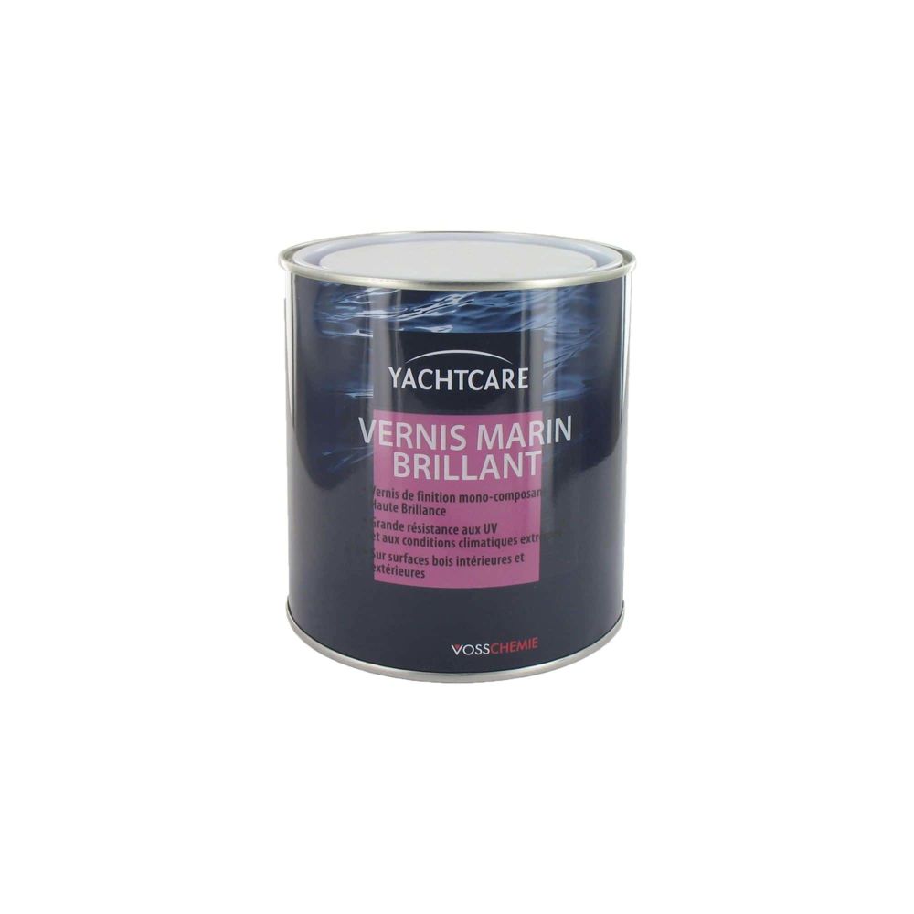 Yachtcare - Vernis marin YACHTCARE - brillant - 750 ml - Peinture intérieure