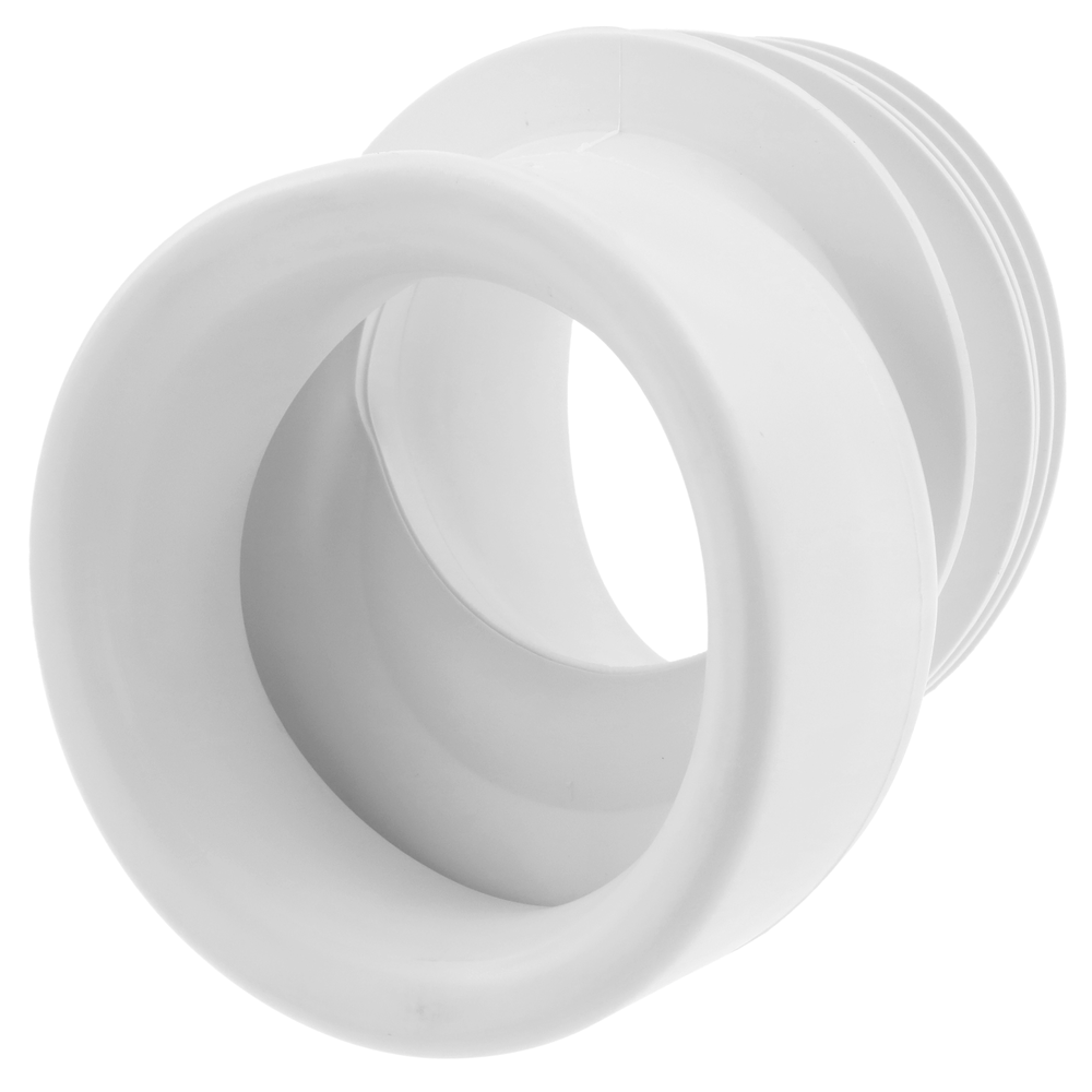 Primematik - Manchon de raccordement WC excentrique élastique ∅ 110mm - Bonde de lavabo