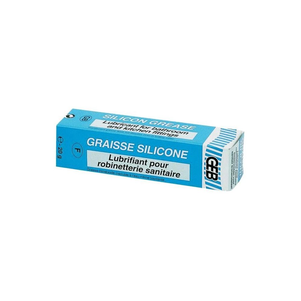 Geb - Tube 20 g - graisse à base d'huile 100% silicone geb - Mastic, silicone, joint