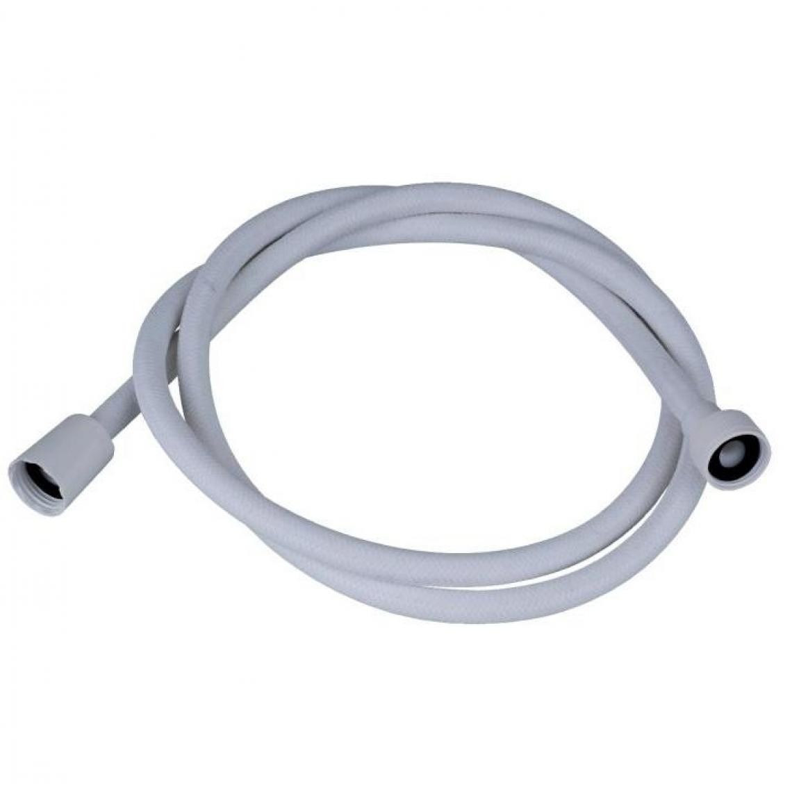 Disflex - Disflex - Flexible de douche tressé blanc 1,50 m - 545150 - Douchette et flexible