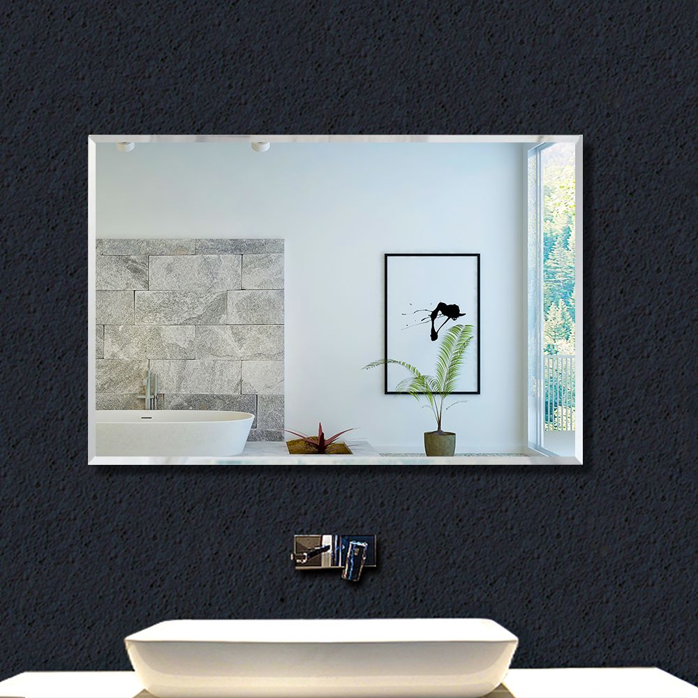 marque generique - Miroir de salle de bain 90x60cm (LxH) - Miroir de salle de bain