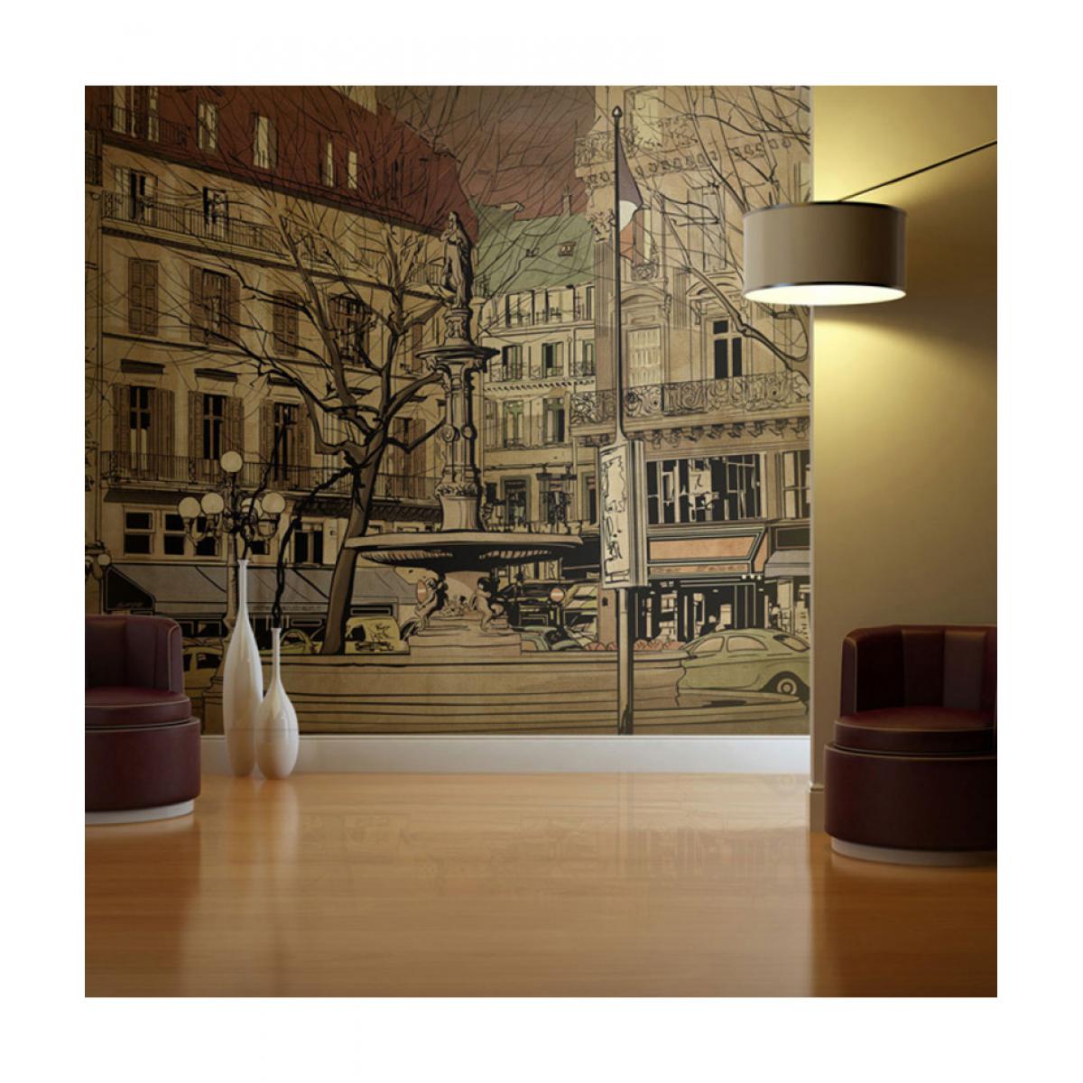Artgeist - Papier peint - Parisian fountain 250x193 - Papier peint