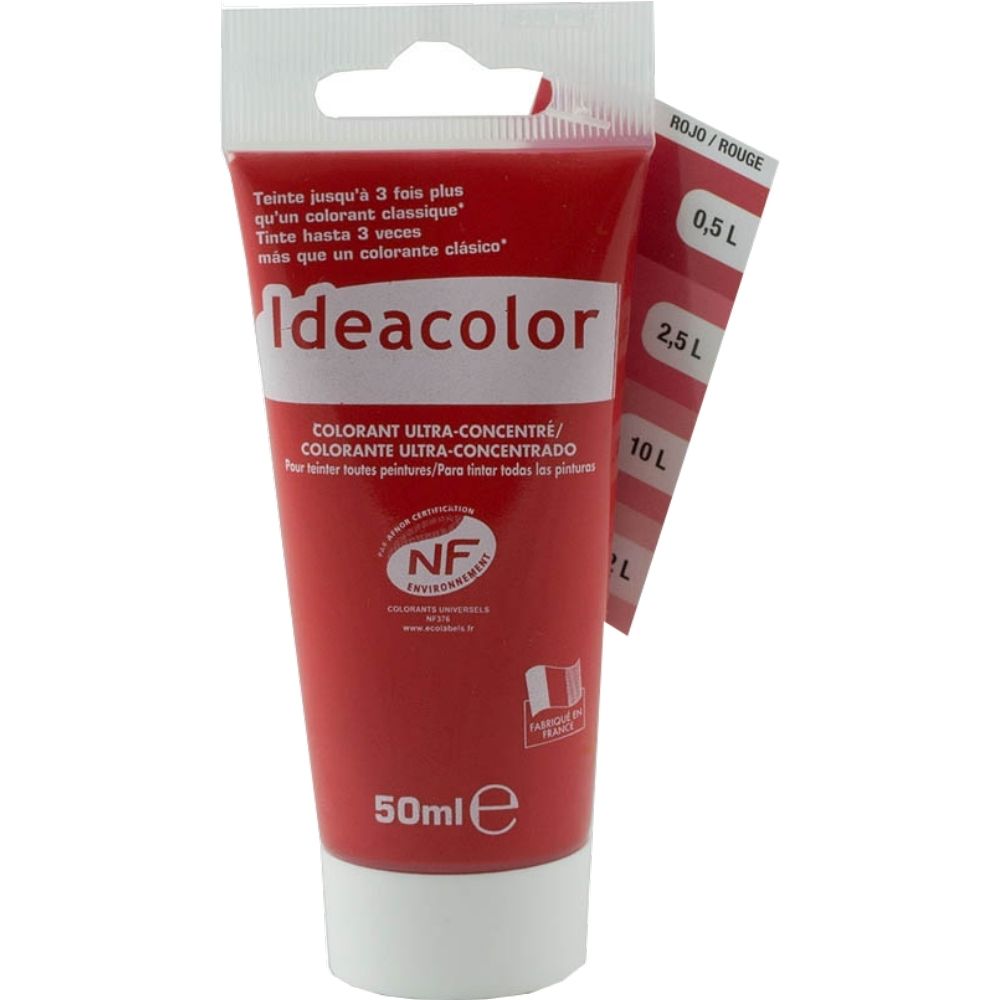 marque generique - Colorant Ultra Concentre 50ml Rouge - Peinture intérieure