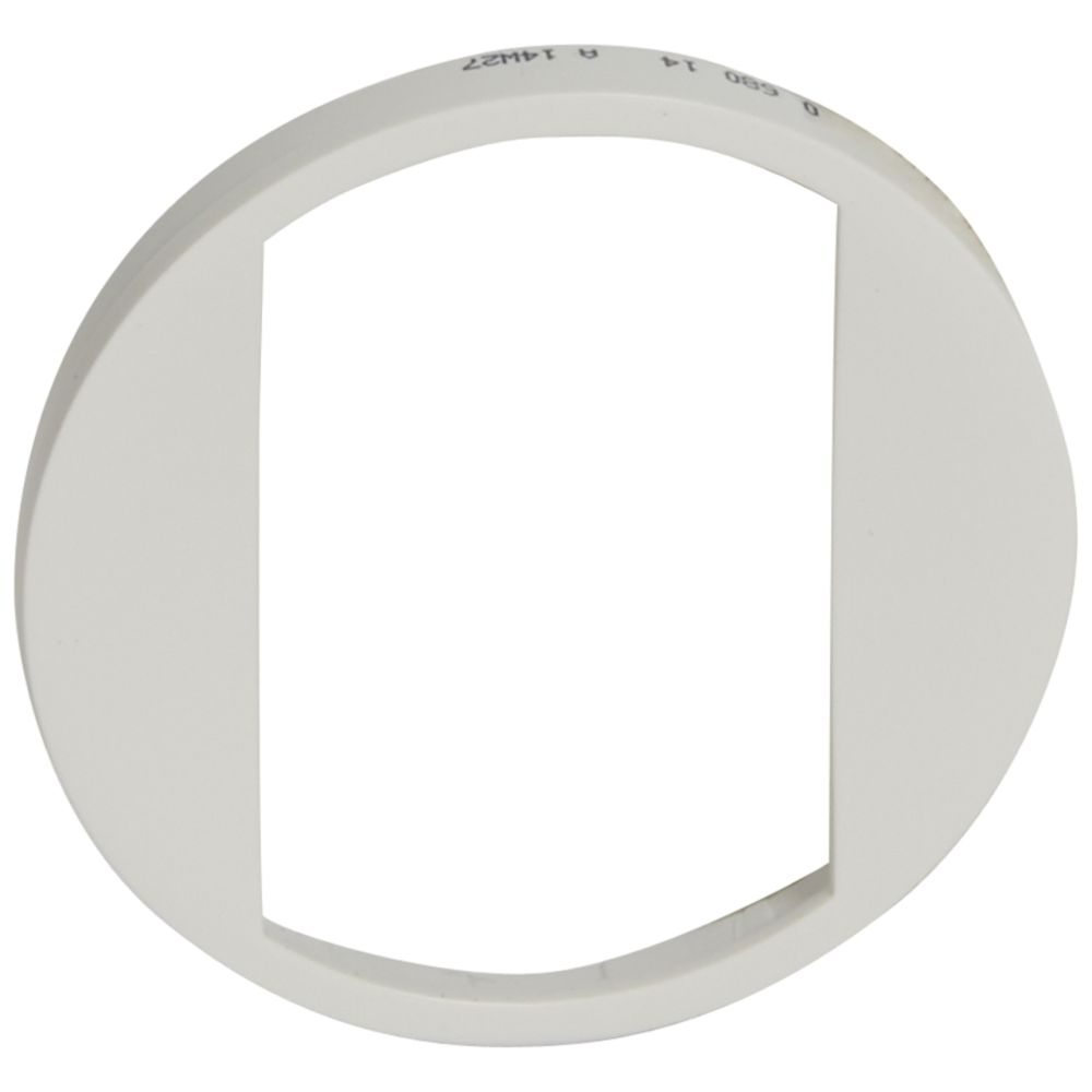Legrand - enjoliveur porte étiquette - commande simple - legrand céliane - blanc - Interrupteurs et prises en saillie