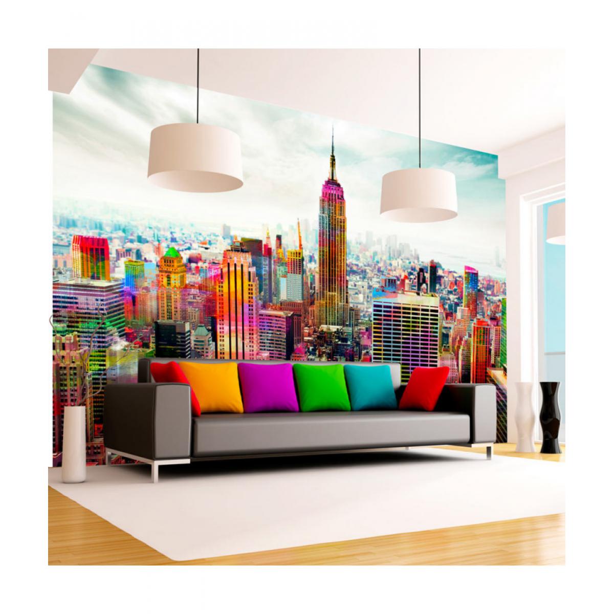 Artgeist - Papier peint - Colors of New York City 100x70 - Papier peint