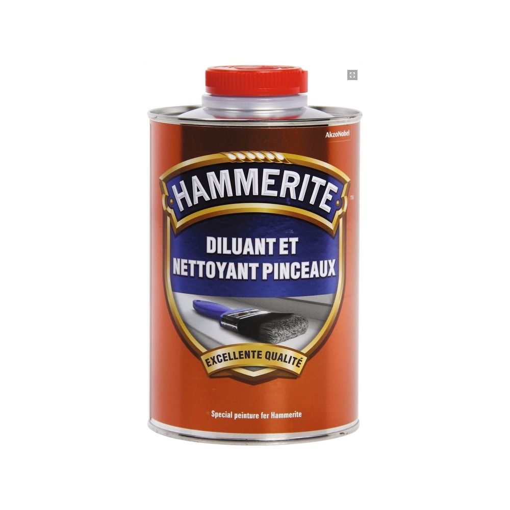 marque generique - Diluant peinture et nettoyant pinceaux - 1 L - Spécial pour HAMMERITE - Peinture intérieure