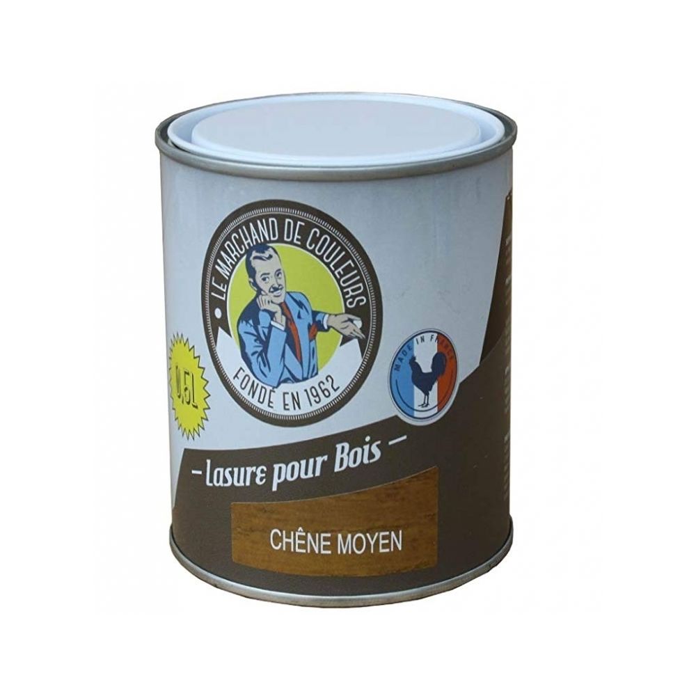 Onip - Lasure acrylique pour Bois - Teinte chêne moyen - 0.5 L - ONIP - Produit de finition pour bois