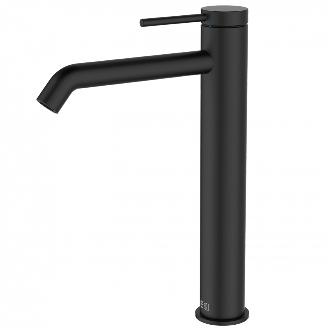 Essebagno - Lollipop mitigeur lavabo haut noir - Robinet de lavabo