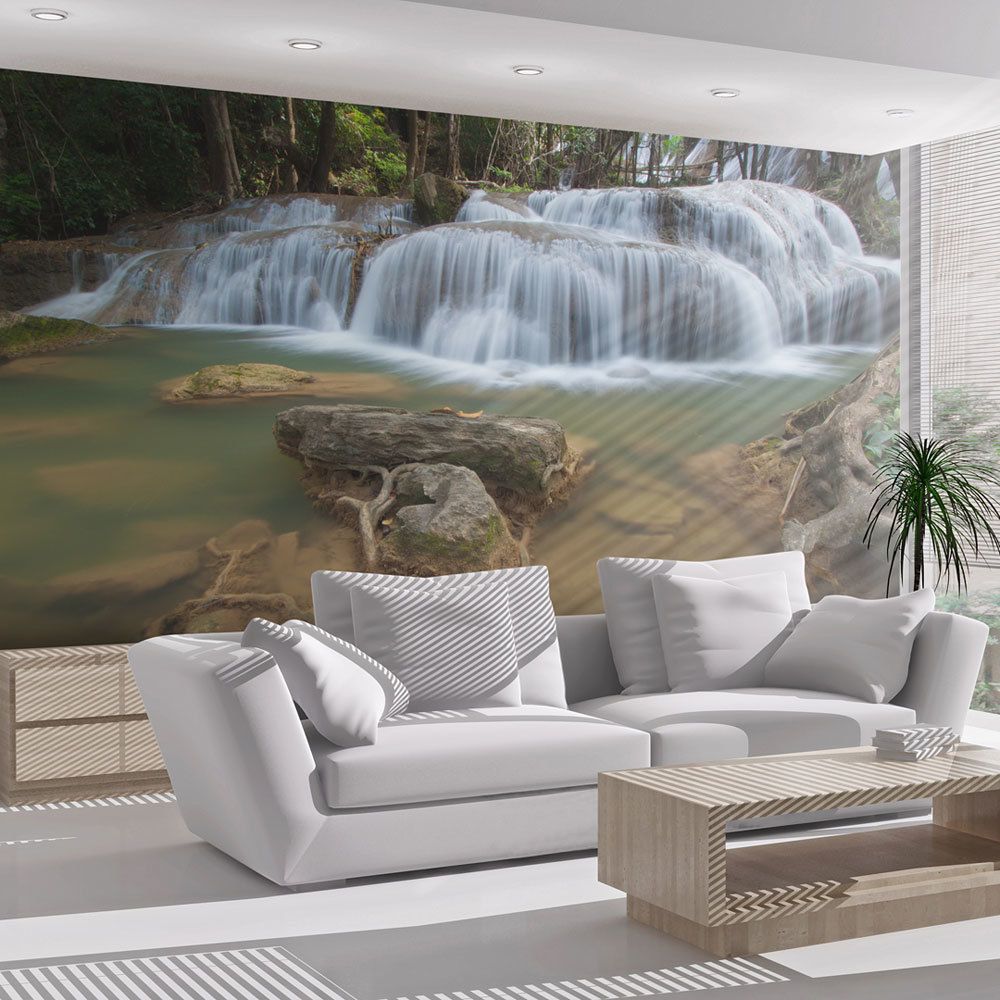 Bimago - Papier peint | Pha Tad Waterfall, Thailand | 250x193 | Paysages | Rivière et cascade | - Papier peint