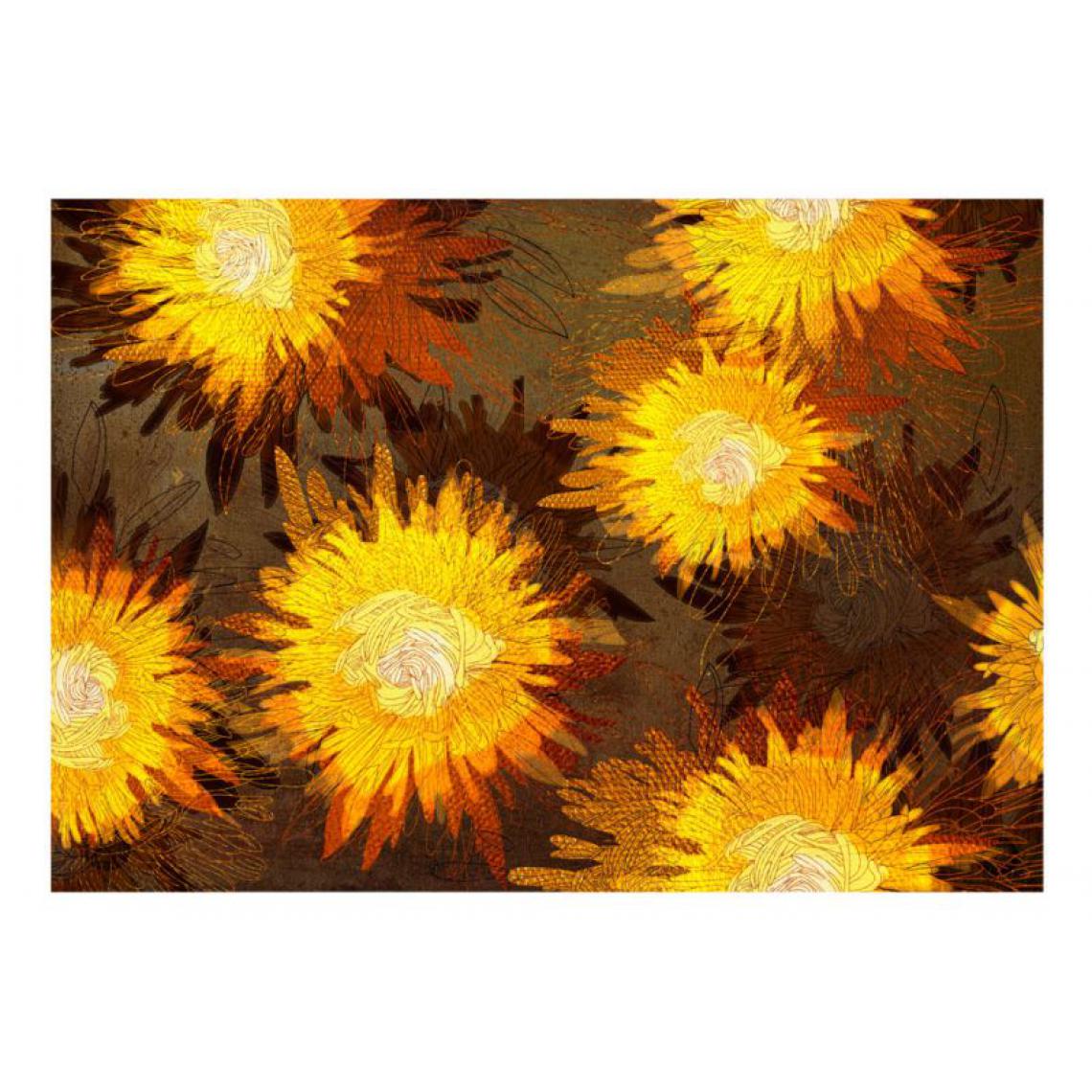 Artgeist - Papier peint - Sunflower dance .Taille : 200x140 - Papier peint
