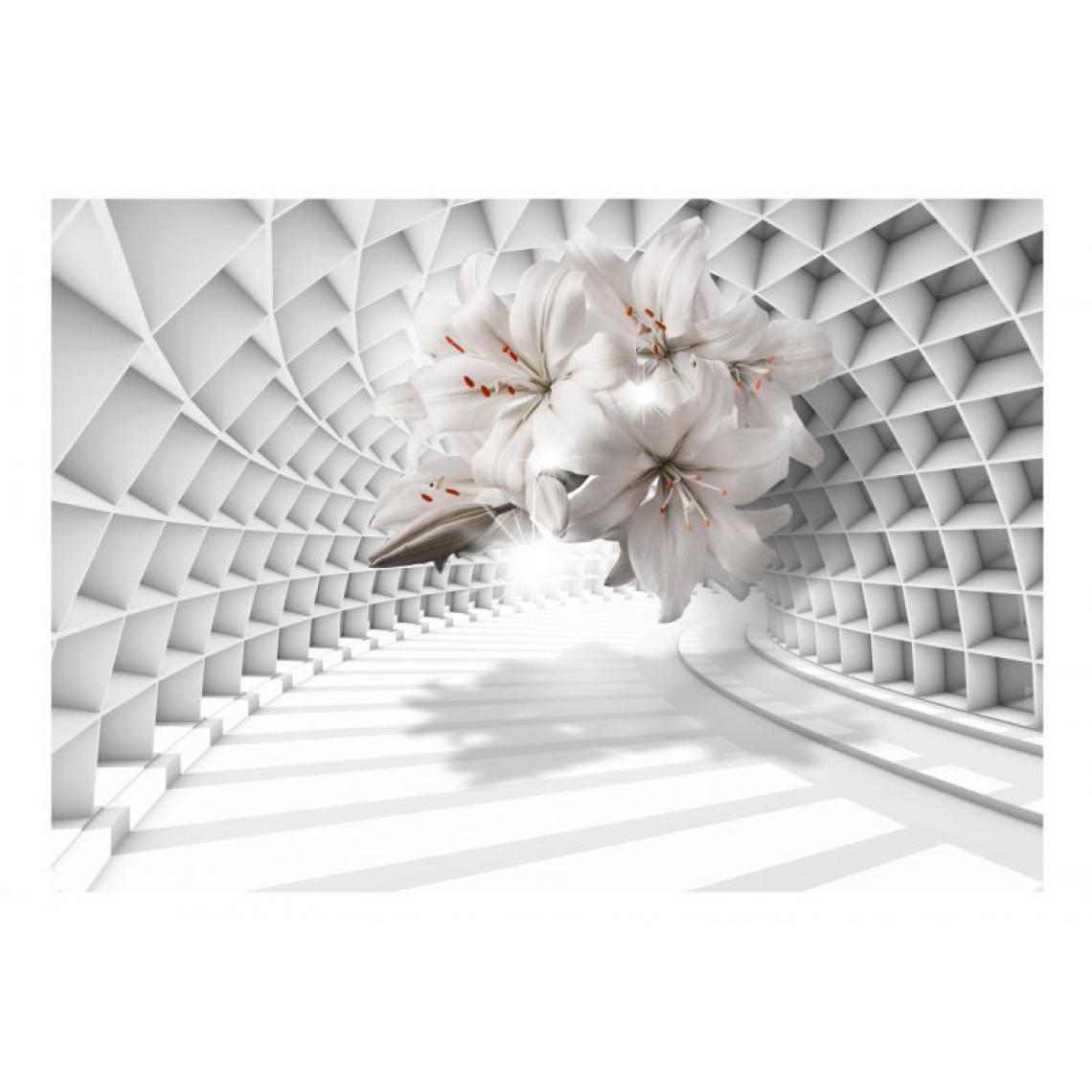 Artgeist - Papier peint - Flowers in the Tunnel .Taille : 300x210 - Papier peint