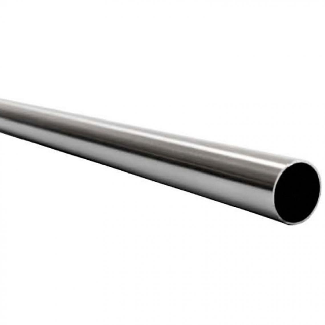 Adler - Tube inox ∅19 - Décor : Poli - Matériau : Inox - Longueur : 1600 mm - Diamètre : 19 mm - ADLER - Tuyau de cuivre et raccords