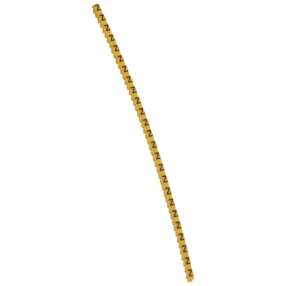 Legrand - repère pour fil de 0.15 à 0.5 mm2 - lettre z - couleur jaune - legrand cab 3 - Accessoires de câblage