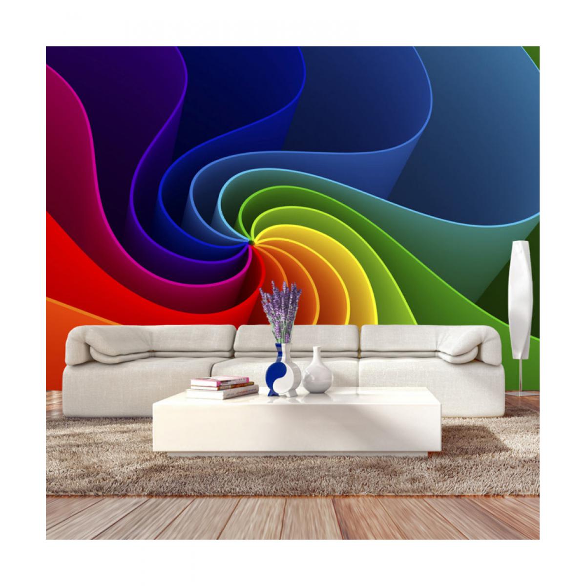 Artgeist - Papier peint - Colorful Pinwheel 350x245 - Papier peint