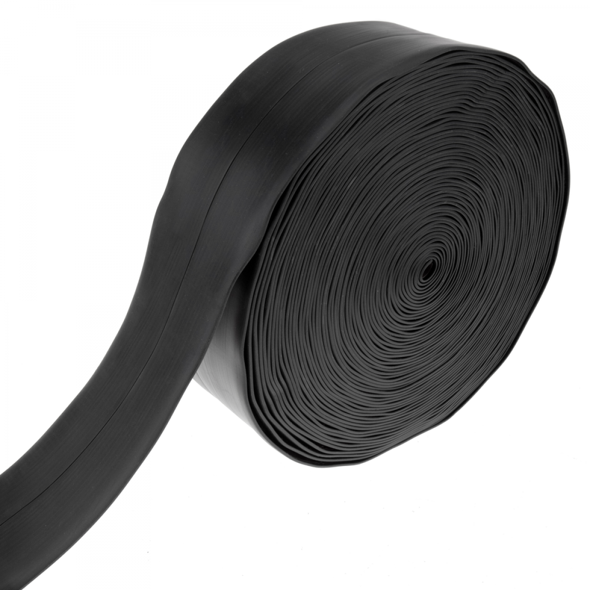 Primematik - Plinthe flexible autocollante 19 x 19 mm. Longueur 20 m noir - Plinthe carrelage