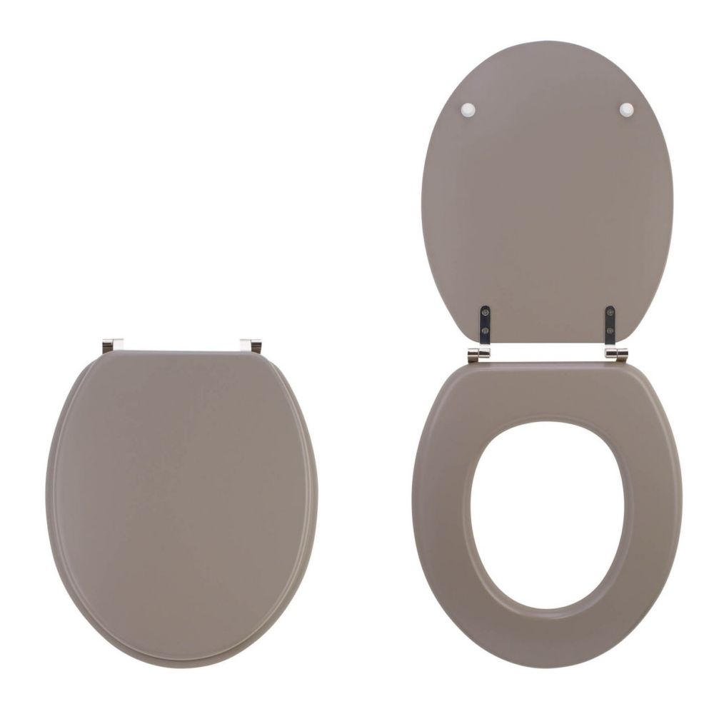 Wirquin - WIRQUIN - Abattant colors line taupe mat - Abattant WC
