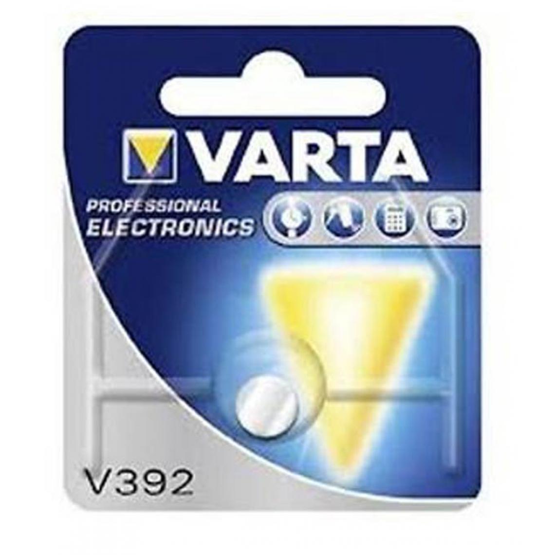 Varta - Pile bouton VARTA V 392 - Piles rechargeables