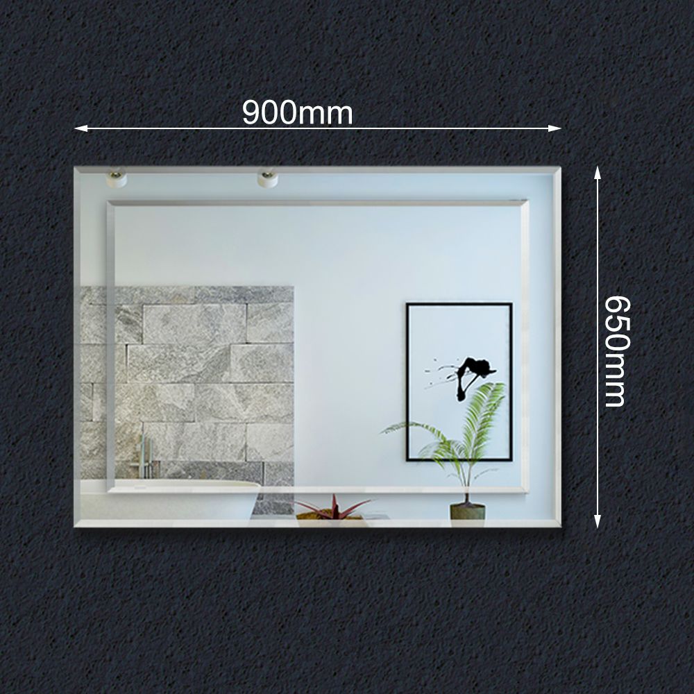 marque generique - Miroir de salle de bain 65x90cm (LxH) - Miroir de salle de bain