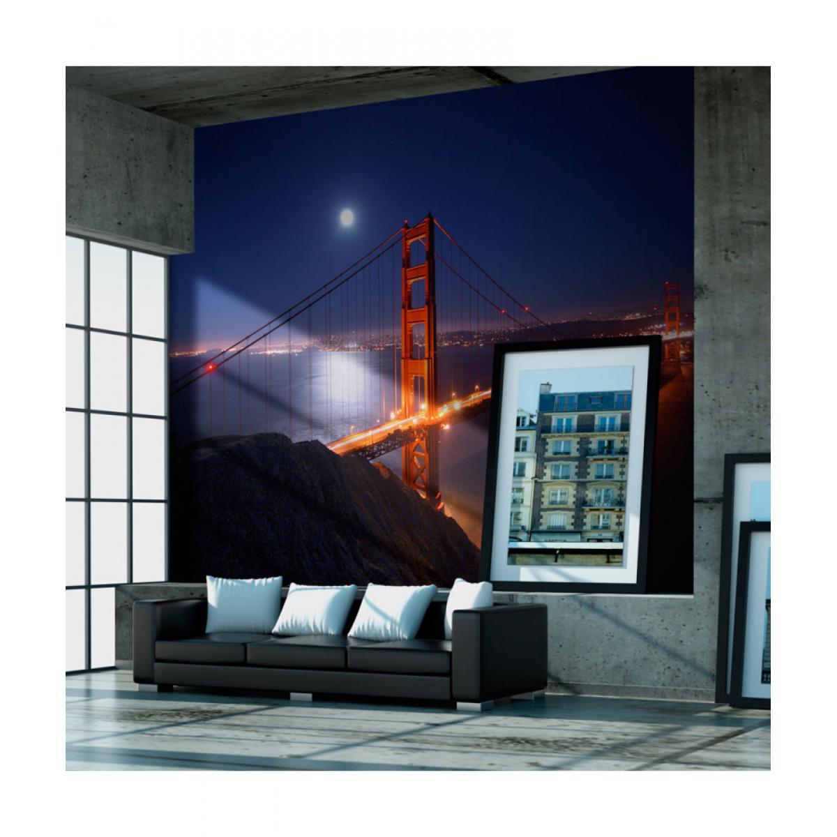 Artgeist - Papier peint - Golden Gate Bridge de nuit 250x193 - Papier peint