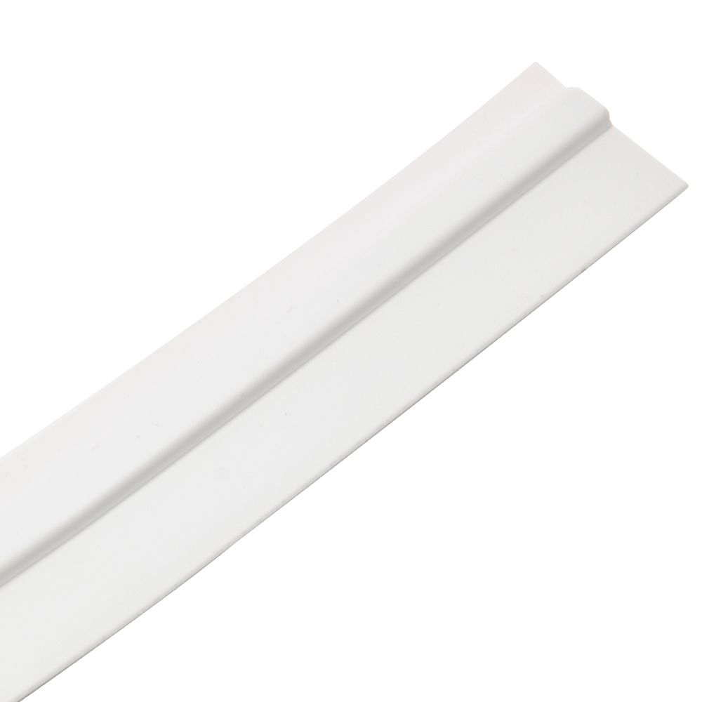 marque generique - Boudin de porte adhésif PVC blanc 100 cm 1450/6 - Mastic, silicone, joint