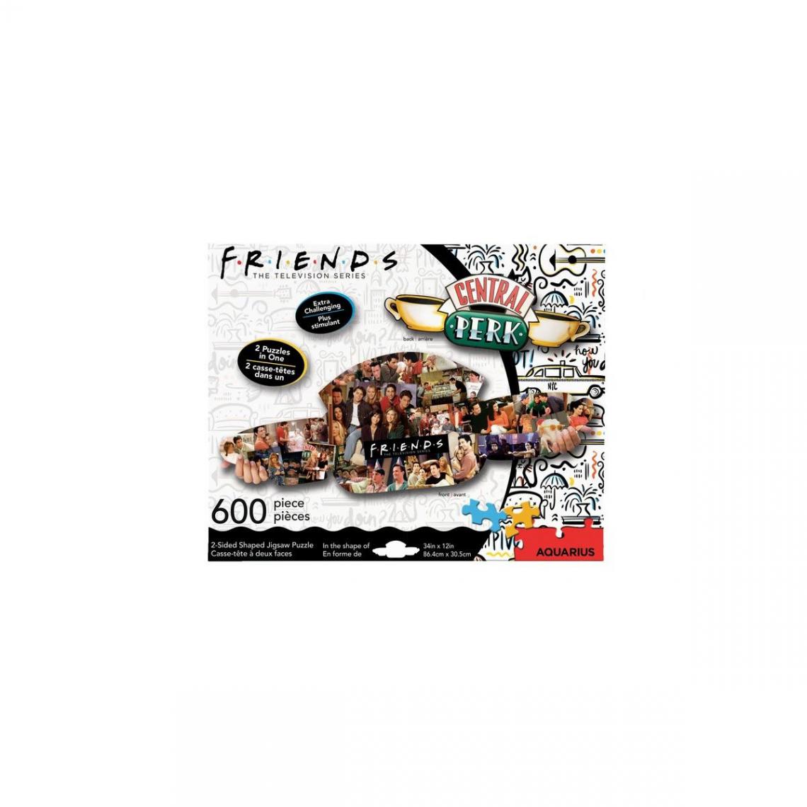 Aquarius - Friends - Puzzle Shaped Central Perk (600 pièces) - Puzzles 3D