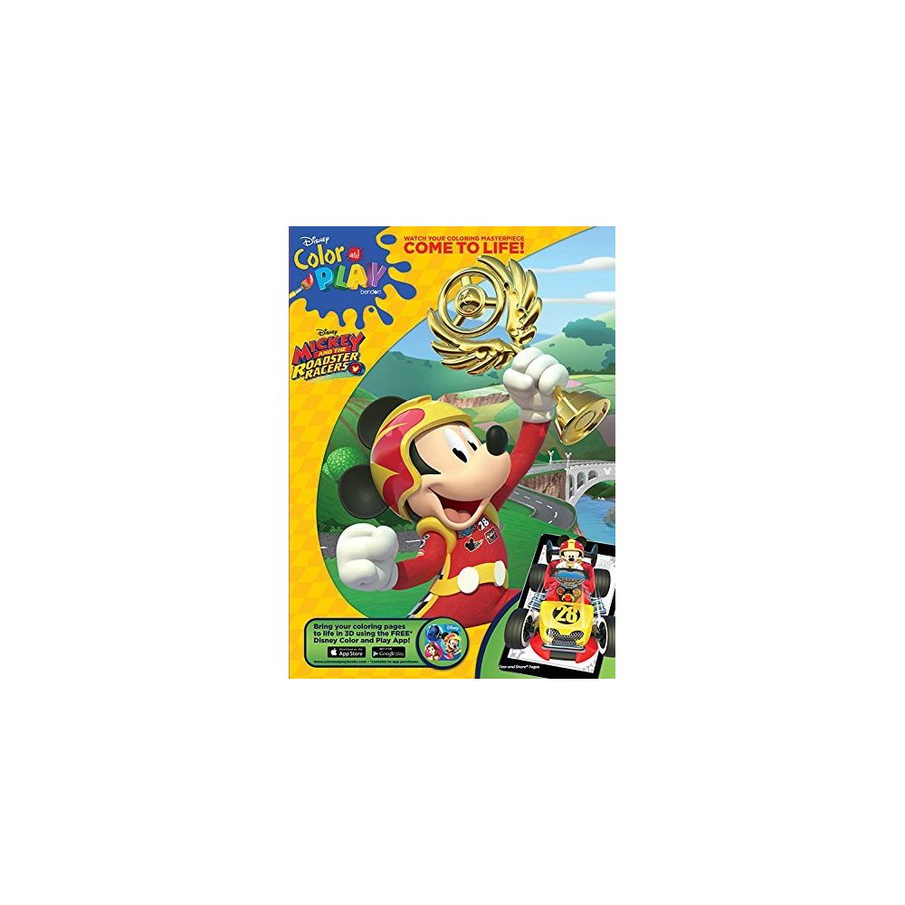 Mickey Mouse - Bendon Mickey and The Roadster Racers Jumbo Coloring and Activity Book - Dessin et peinture
