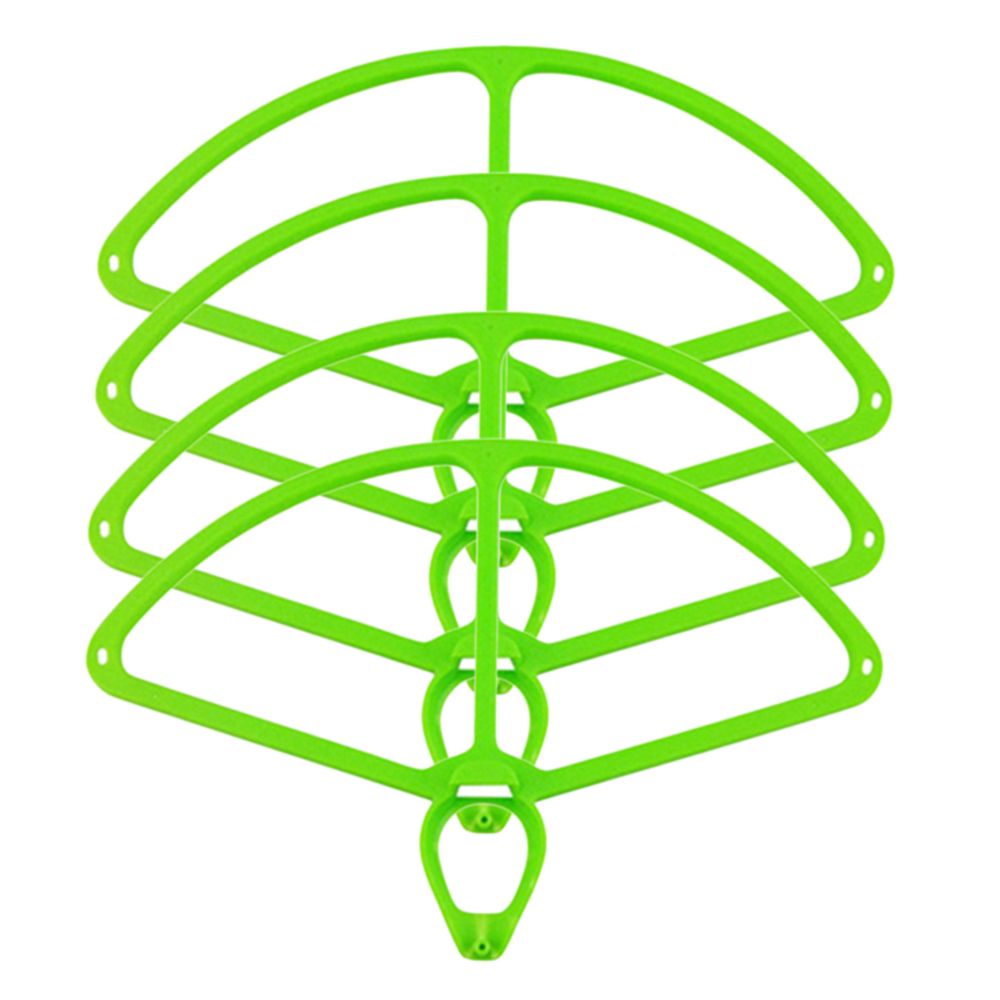 marque generique - 4 pièces hélice cadre de protection anneau pour Dji Phantom 4 vert - Accessoires et pièces