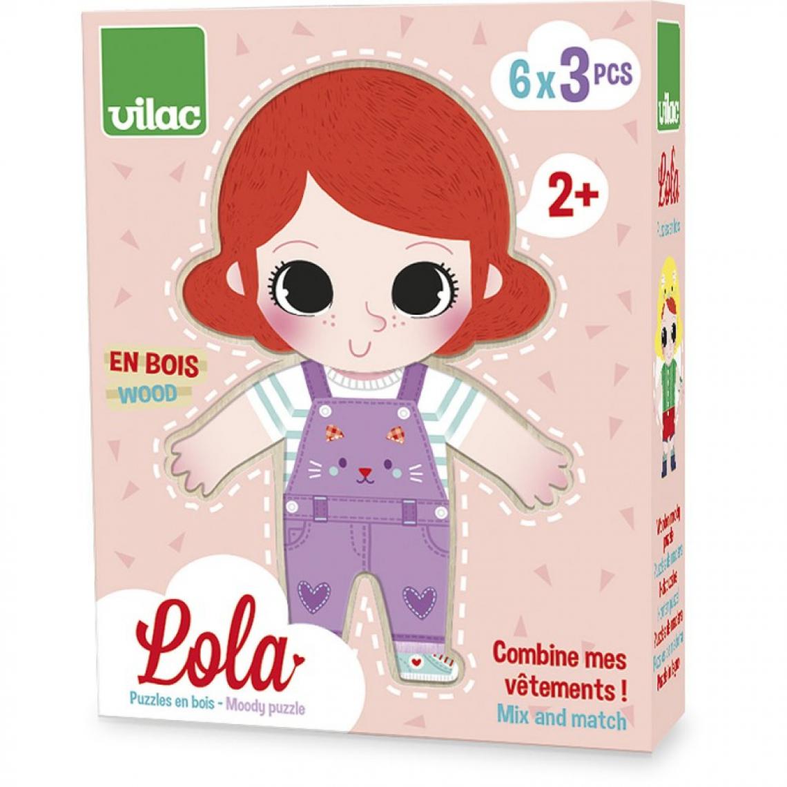 Vilac - Lola à habiller - Vilac - Jeux et jouets - Jeux d'éveil