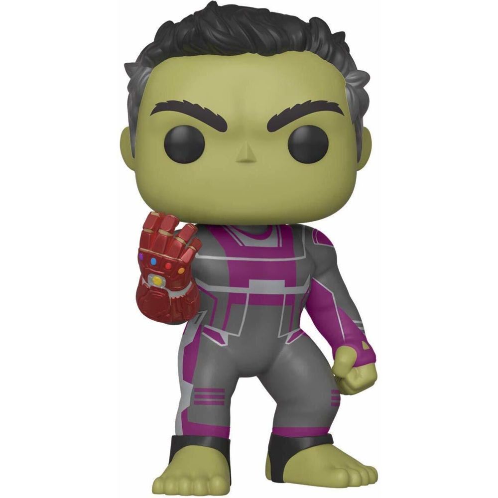 Funko - Funko- Pop Bobble: Avengers Endgame-Hulk 6"" Collectible Figure, 39743, Multicolore - Films et séries