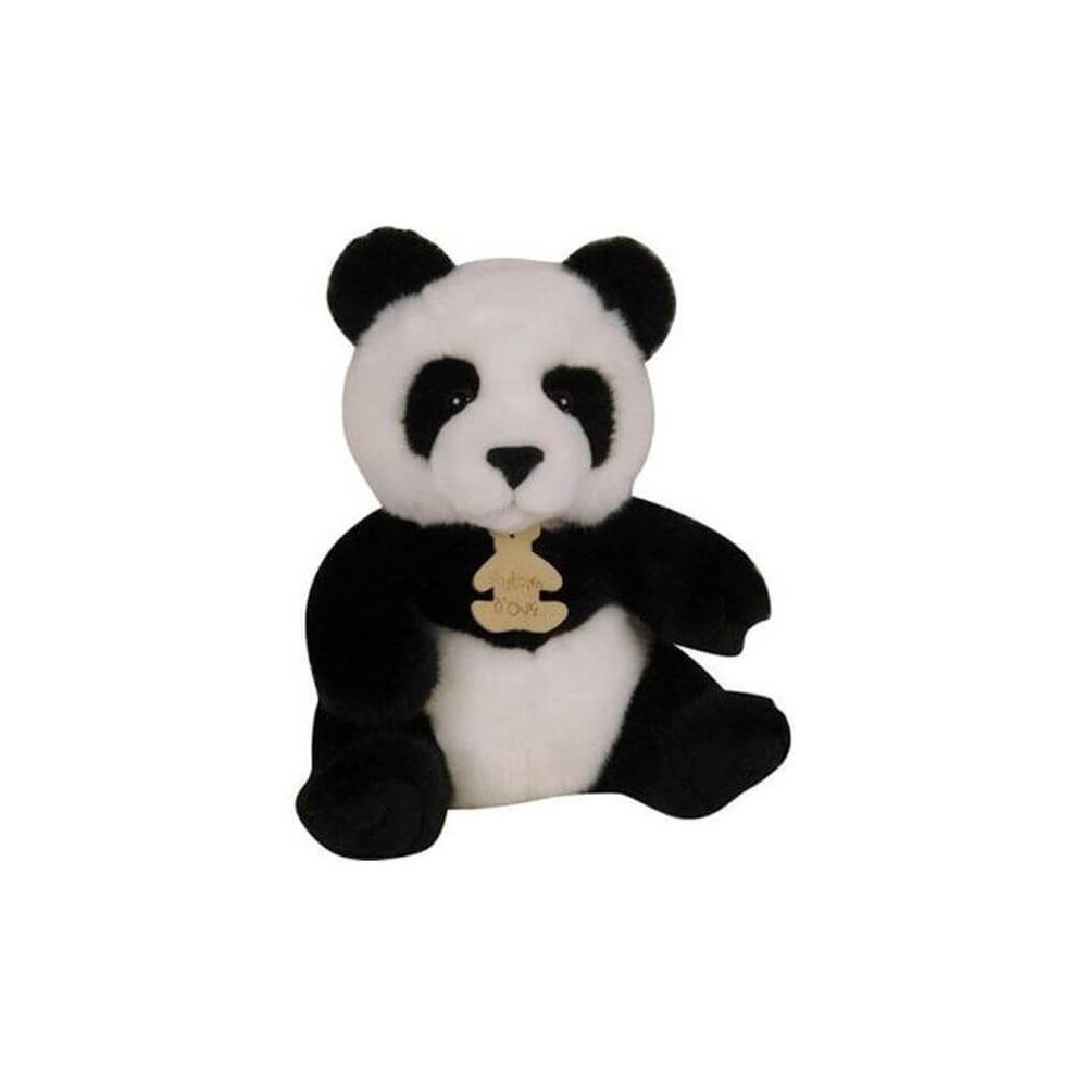 Histoire d'ours - Peluche Panda Les Authentiques - Histoire d'Ours - Doudous